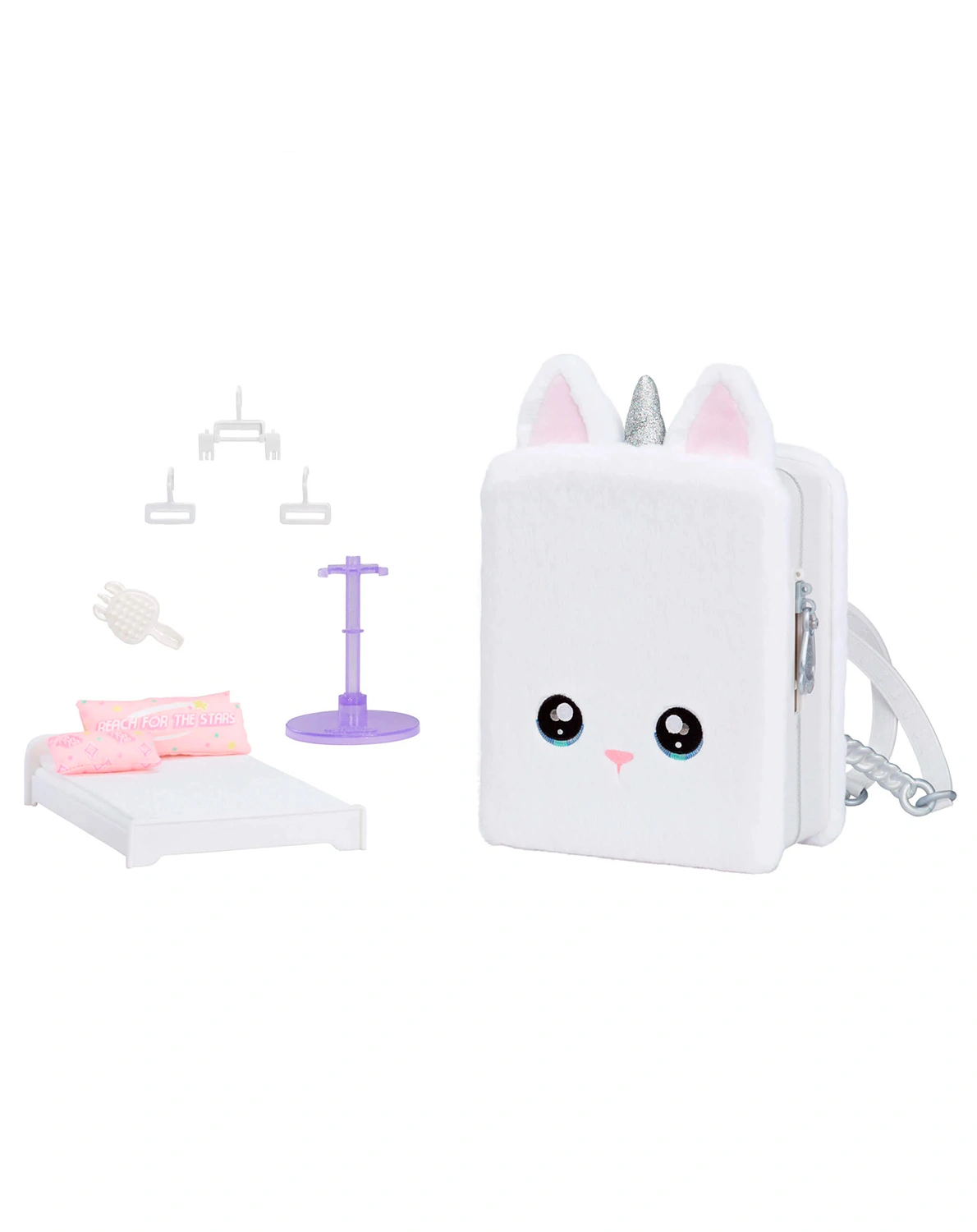 Puppen-Zubehör BACKPACK BEDROOM UNICORN - WHITNEY SPARKLES 3in1