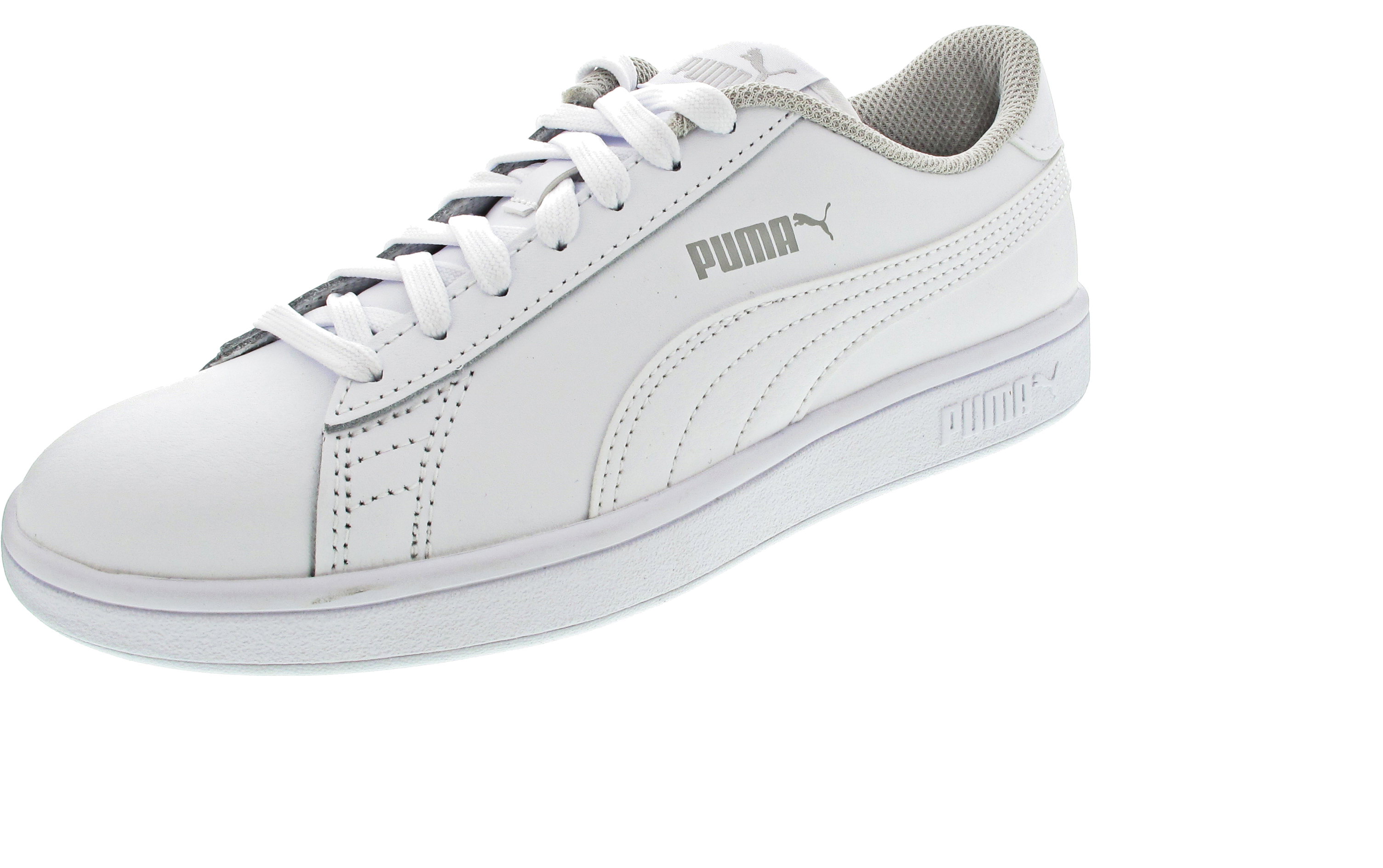 Puma Smash v2 L Jr Sneaker weiss