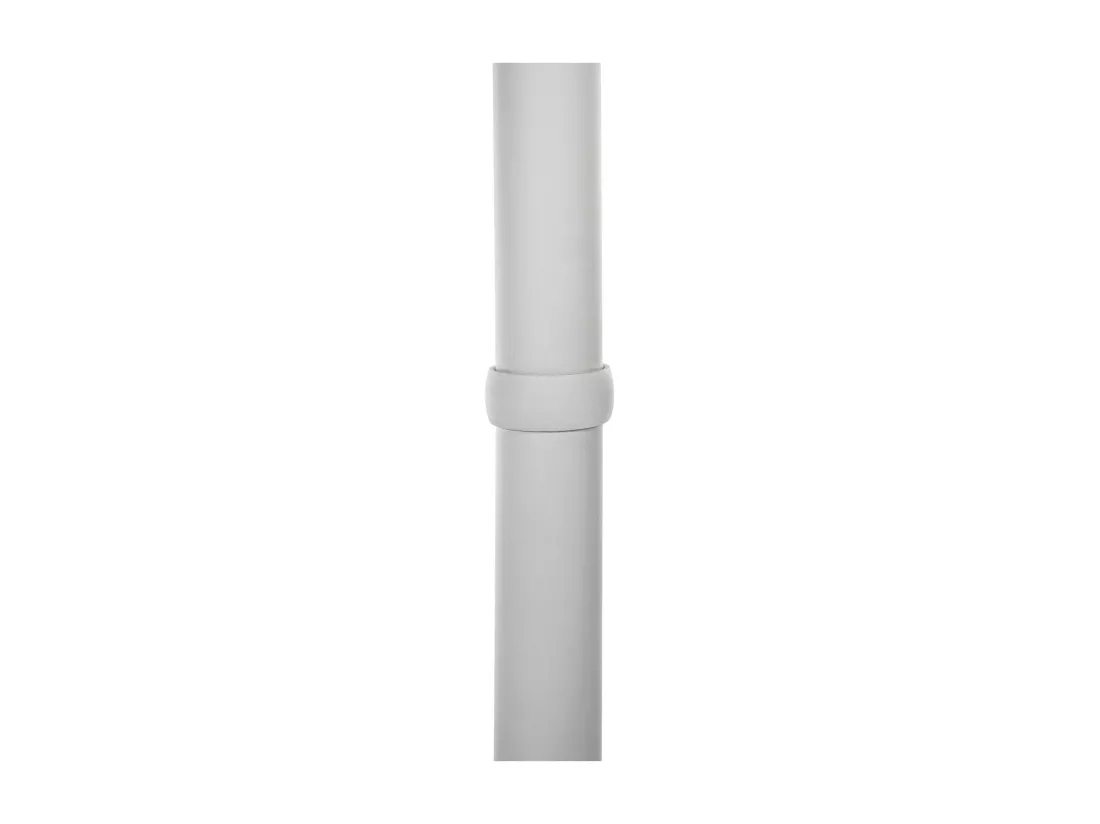 Table haute - carré - Bois - 60 x 60 cm - Blanc / Blanc - eckig