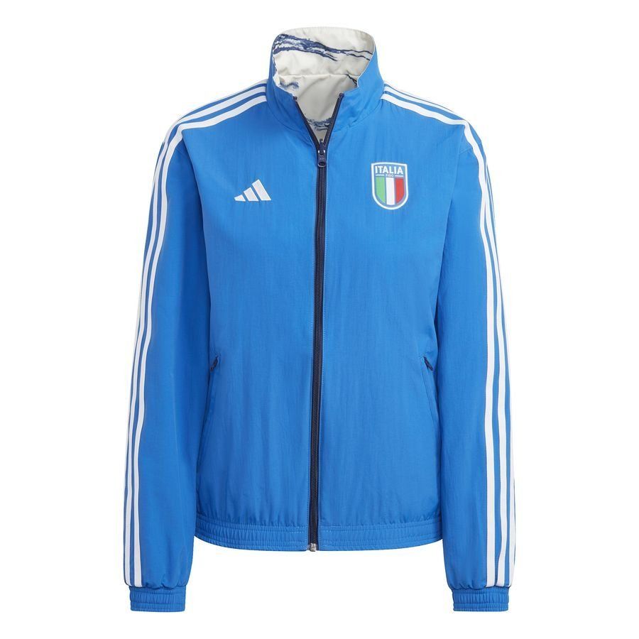 Italie Réversible Veste d'Entraînement Anthem - Bleu/Blanc Femme