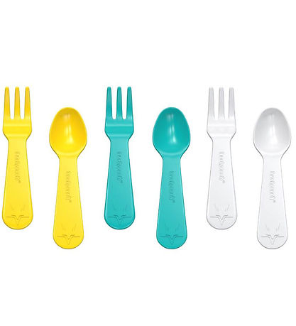 Lunch Punch Besteckset - 6 Teile - Gelb