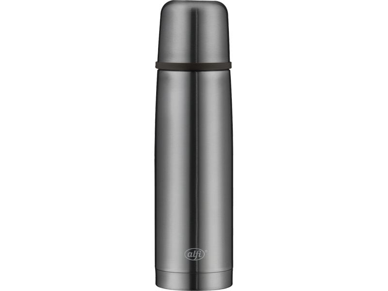 Alfi Thermosflasche Perfect 500 ml, Dunkelgrau Isolierflasche