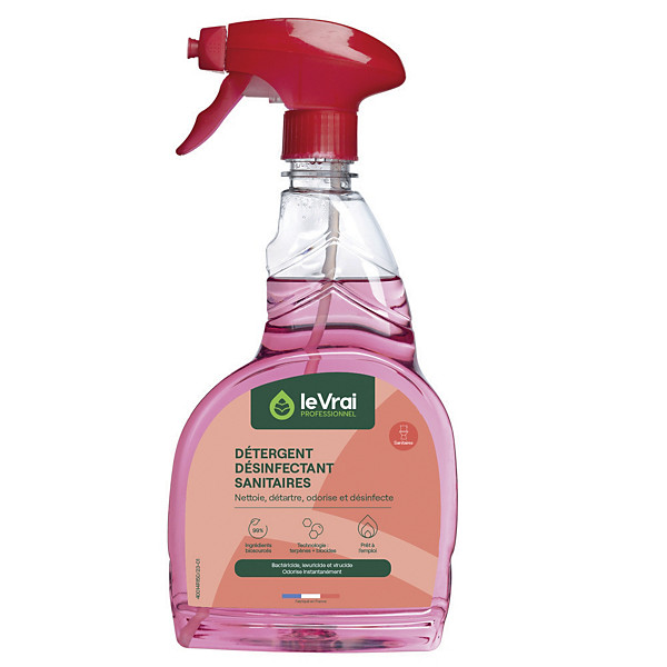 Nettoyant désinfectant sanitaires détartrant Le Vrai Bruyère 750 ml