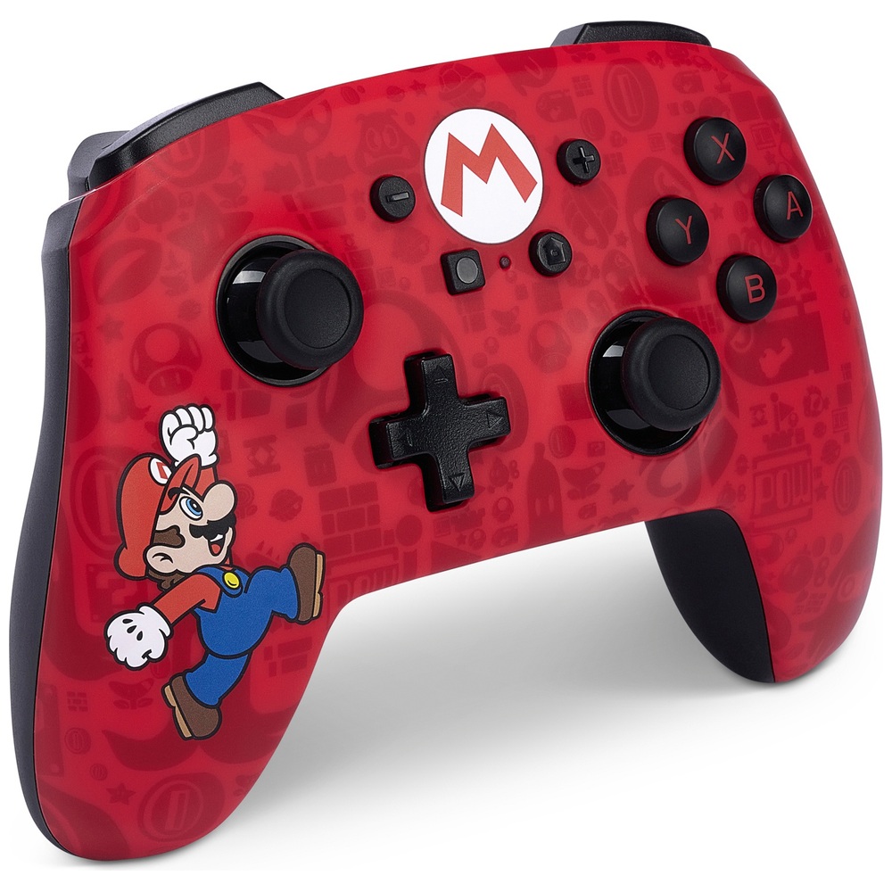 PowerA Enhanced Wireless Controller für Nintendo Switch – Here We Go Mario