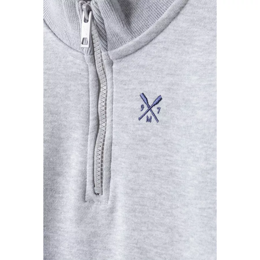 MINOTI Sweatshirt Grau Meliert