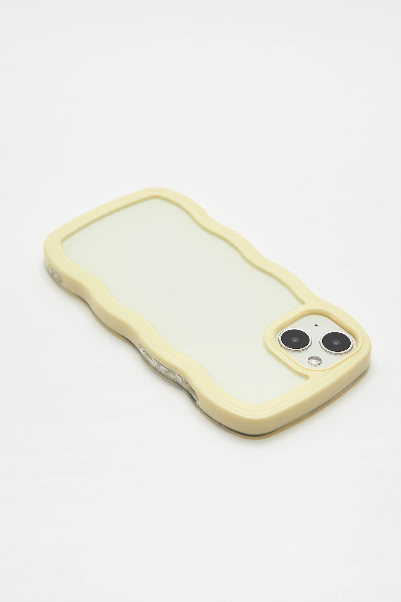 CAPA PARA IPHONE WAVES - AMARELA