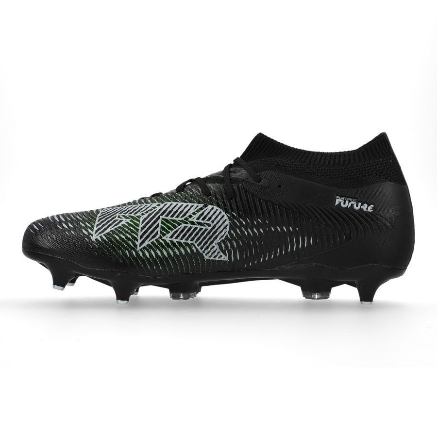 PUMA Future 8 Match SG Eclipse - Noir/Cool Light Gray/Vert