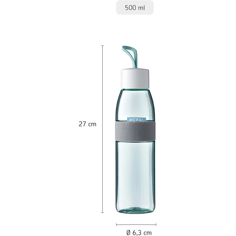 Mepal Trinkflasche ELLIPSE 500 ml dunkelblau