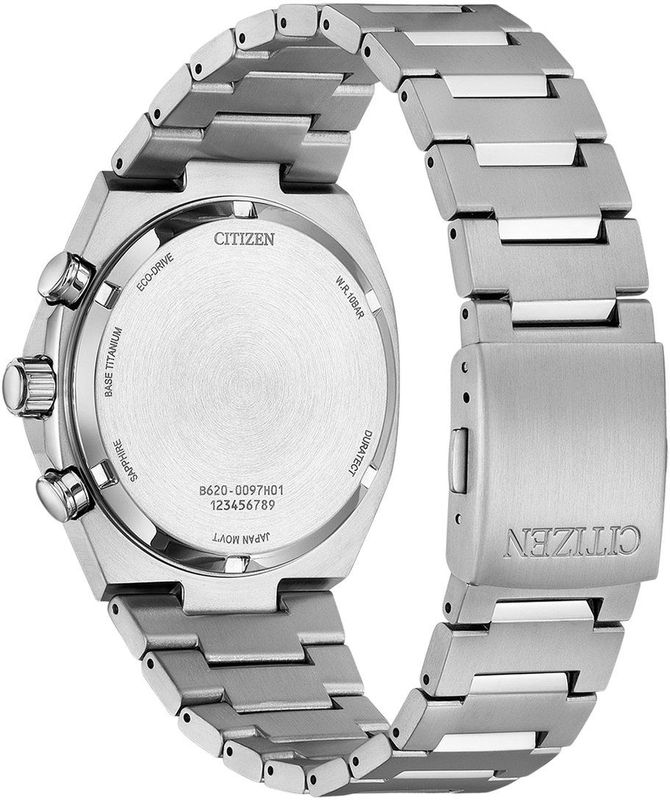 Citizen - CA4610-85Z - Herenhorloge - Zilverkleurig - Titanium - 10 Bar