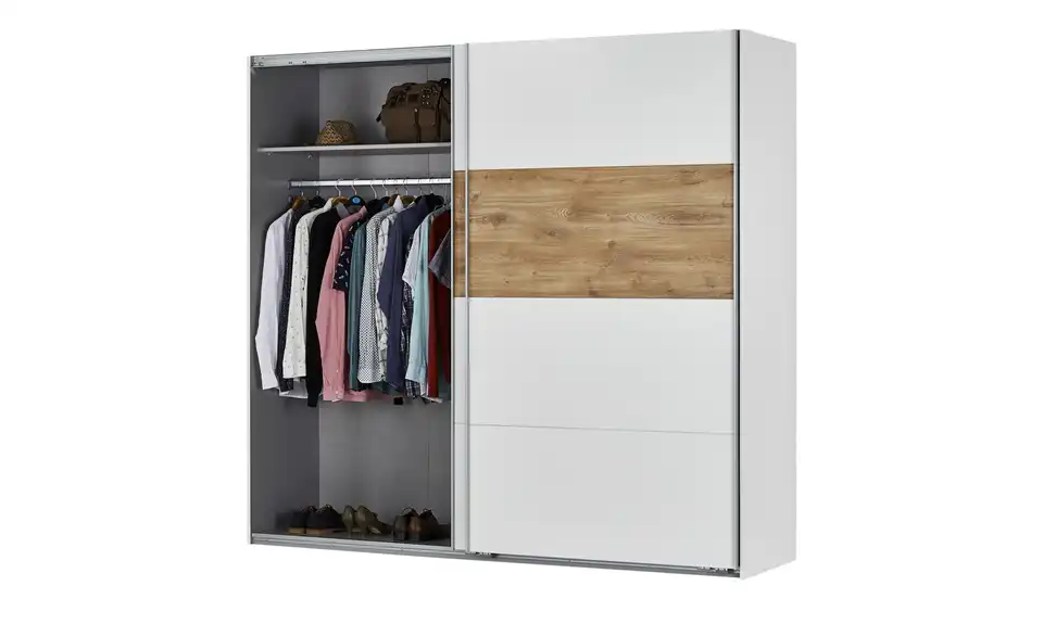Schwebetürenschrank, 2-türig Bert 225 cm