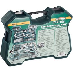 BRÜDER MANNESMANN Coffret d'embouts, 215 pièces