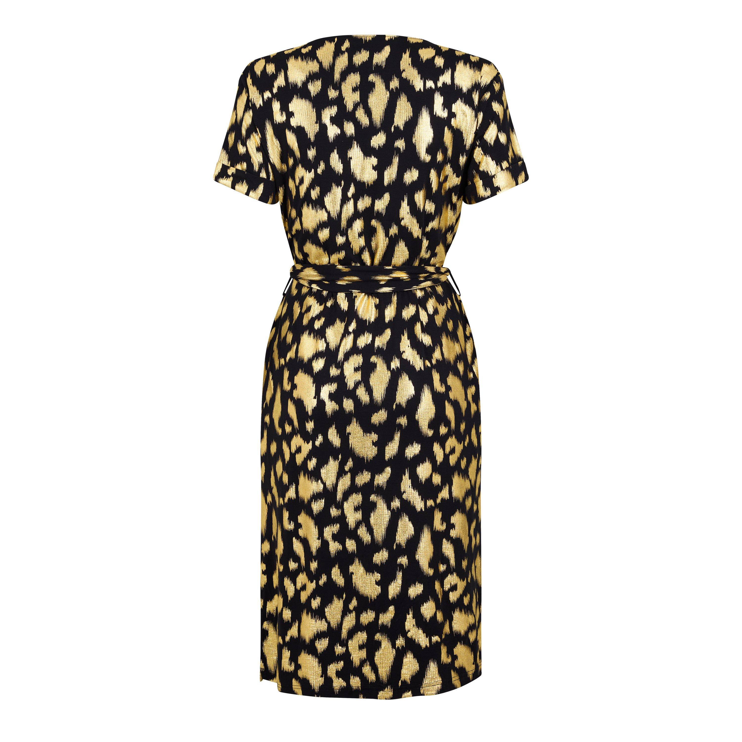 Biba Foil Printed Dress