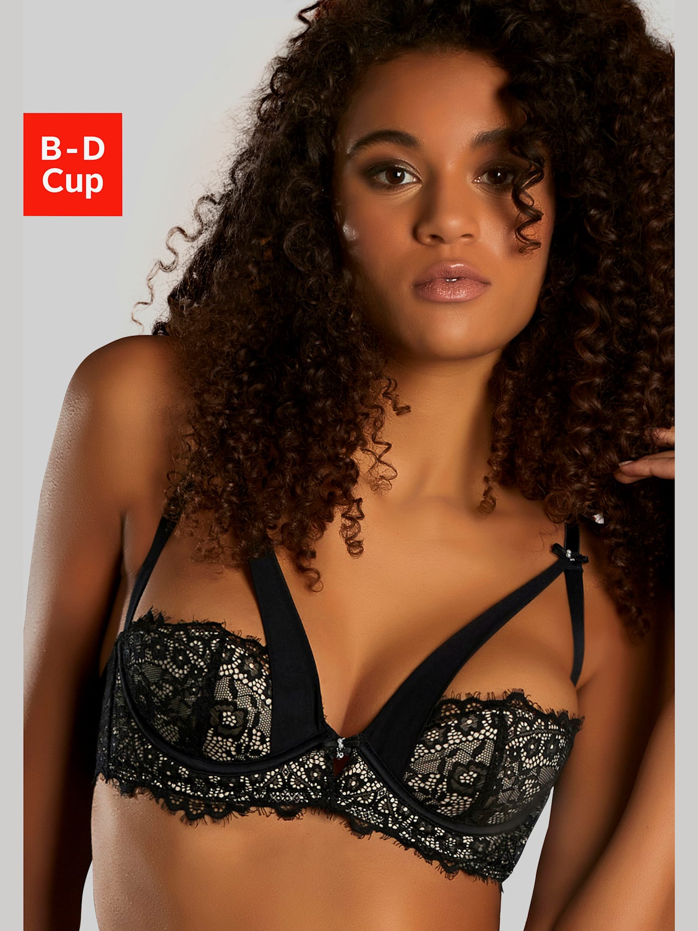 Redresse-seins soutien-gorge banane transparent avec nœud décoratif et accessoire brillant