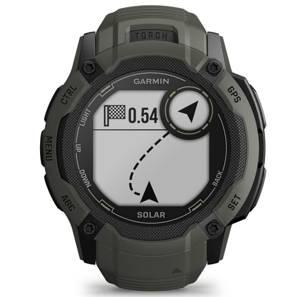 SFS195_Cardio et GPS GARMIN INSTINCT 2X SOLAR SOLAR MOSS