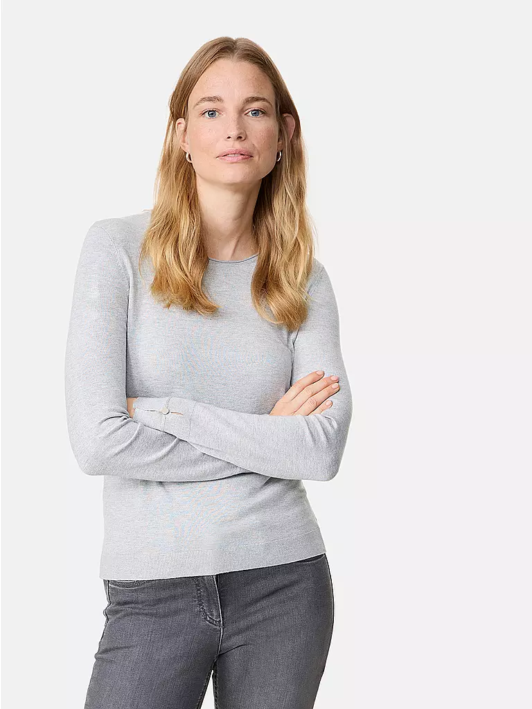 GERRY WEBER Pullover silber
