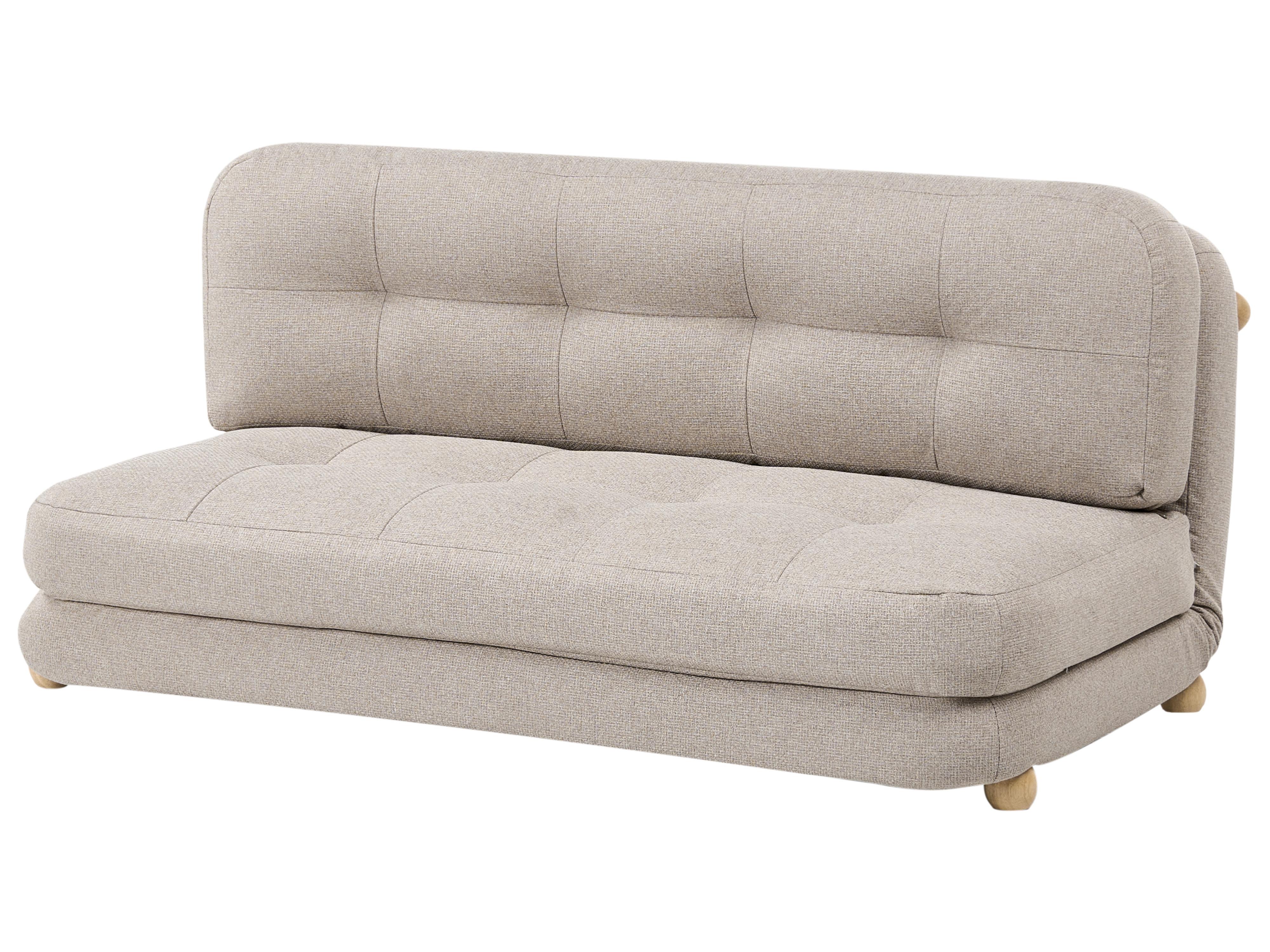 Slaapbank 2-zits ESBJERG Kunstlinnen Beige