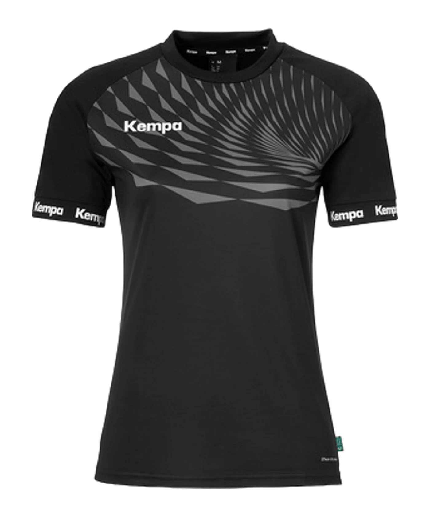 Kempa Wave 26 Trikot Damen Schwarz Grau F01