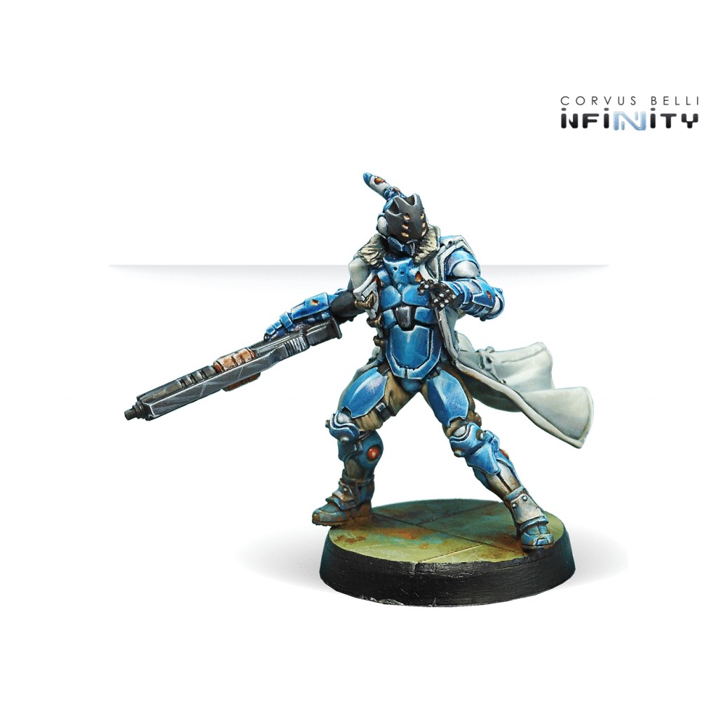 Infinity - PanOceania - Svalarheima Nisses (Hacker, Combi Rifle)