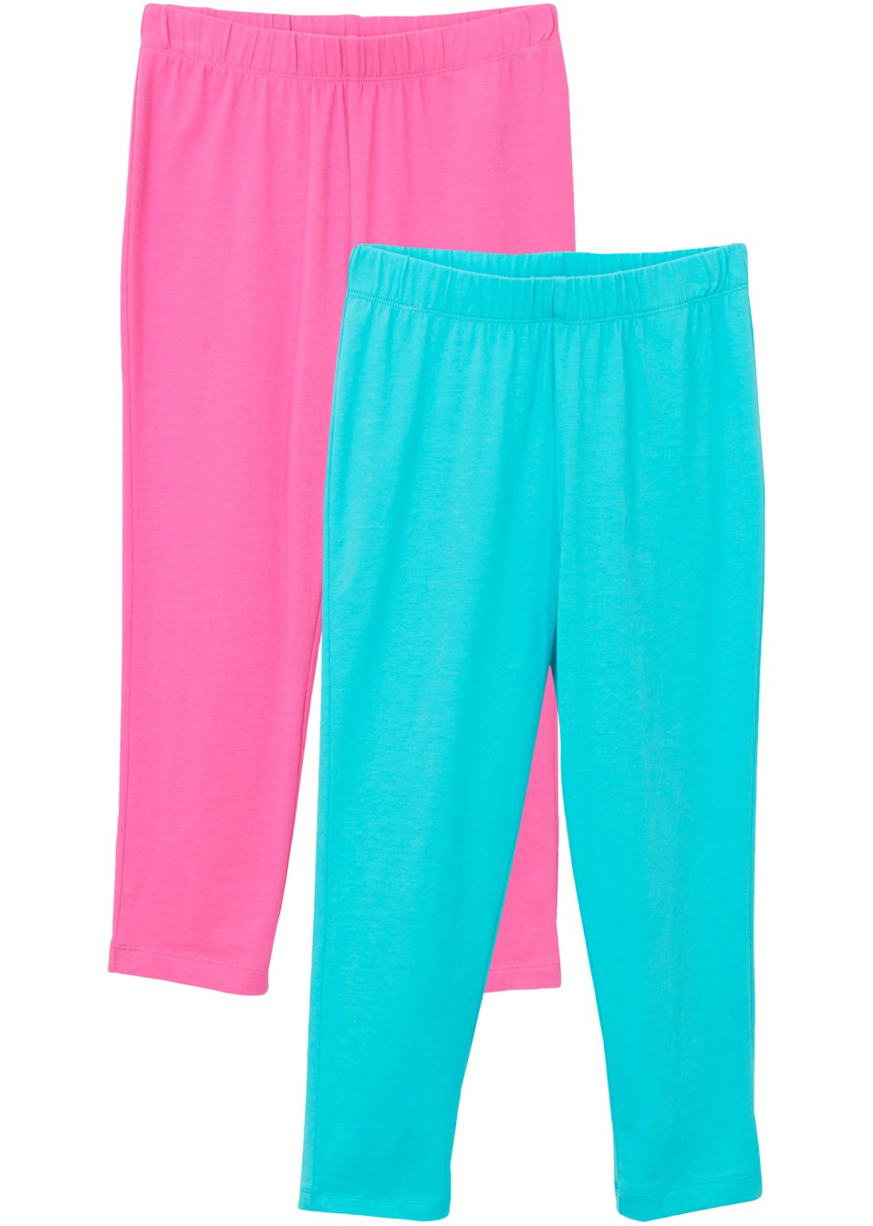 Lot de 2 leggings 3/4 fille