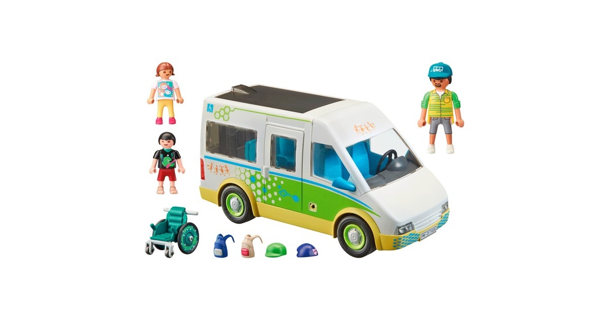 PLAYMOBILCity Life - Schoolbus Constructiespeelgoed  (71329)