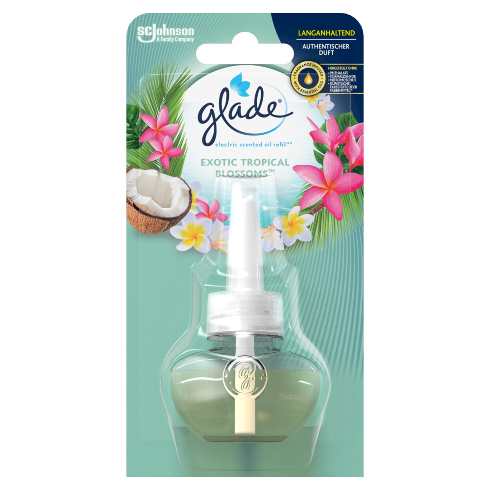 Glade Elektrische Geurverspreider Navul Tropical Blossoms20 ml