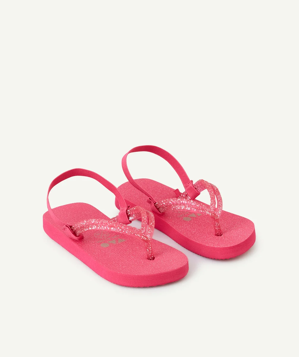 tong fille rose pailettes