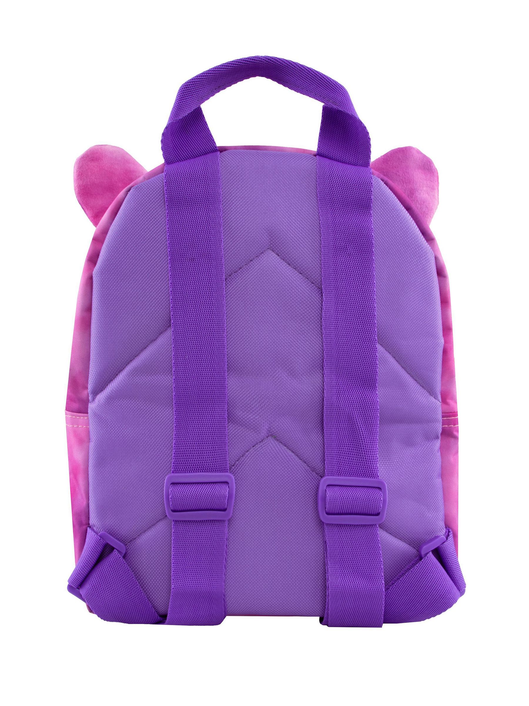 Character Squishmallows Lola The Unicorn Backpack With 3D Horns and Ears