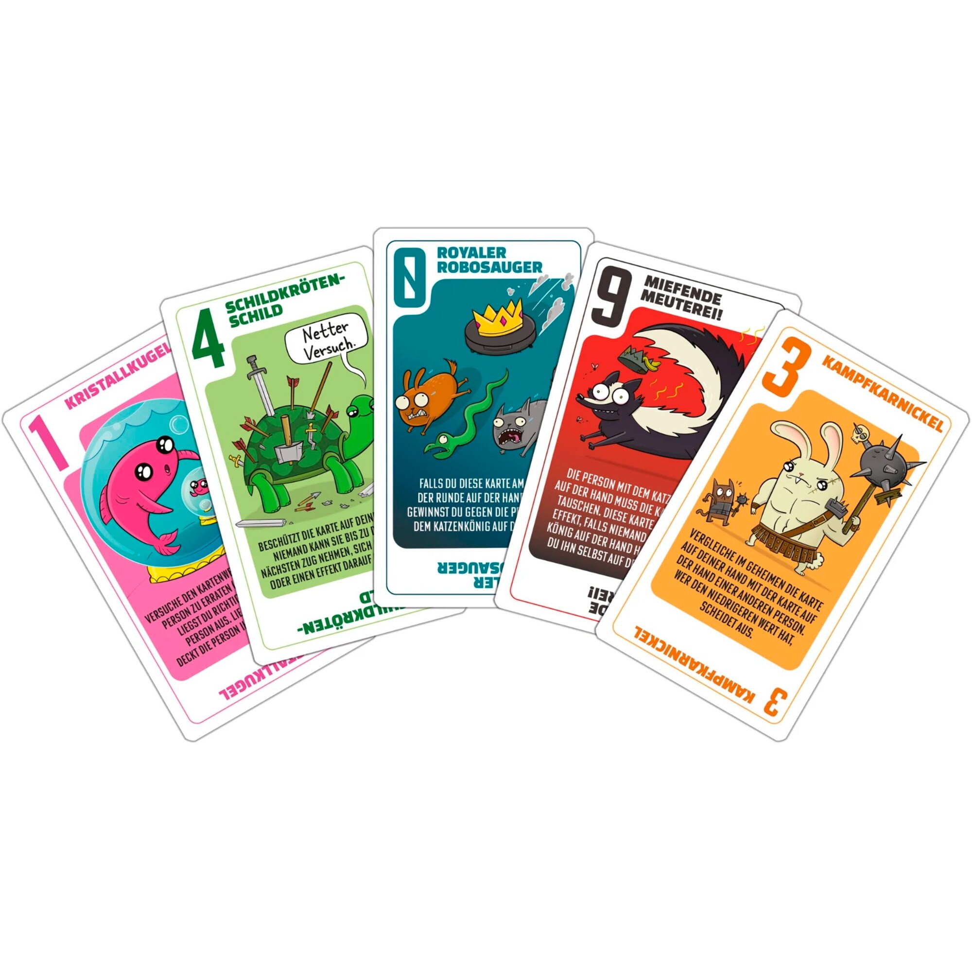 Asmodee Kartenspiel Power Hungry Pets
