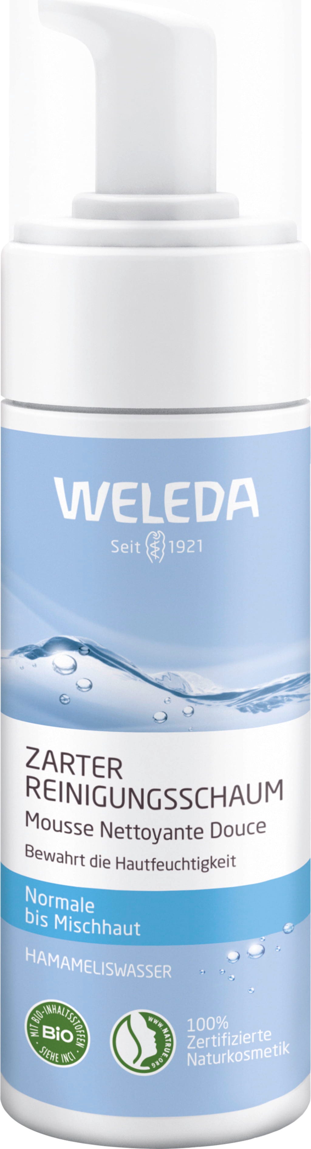 Weleda  Zarter Reinigungsschaum, 150 ml