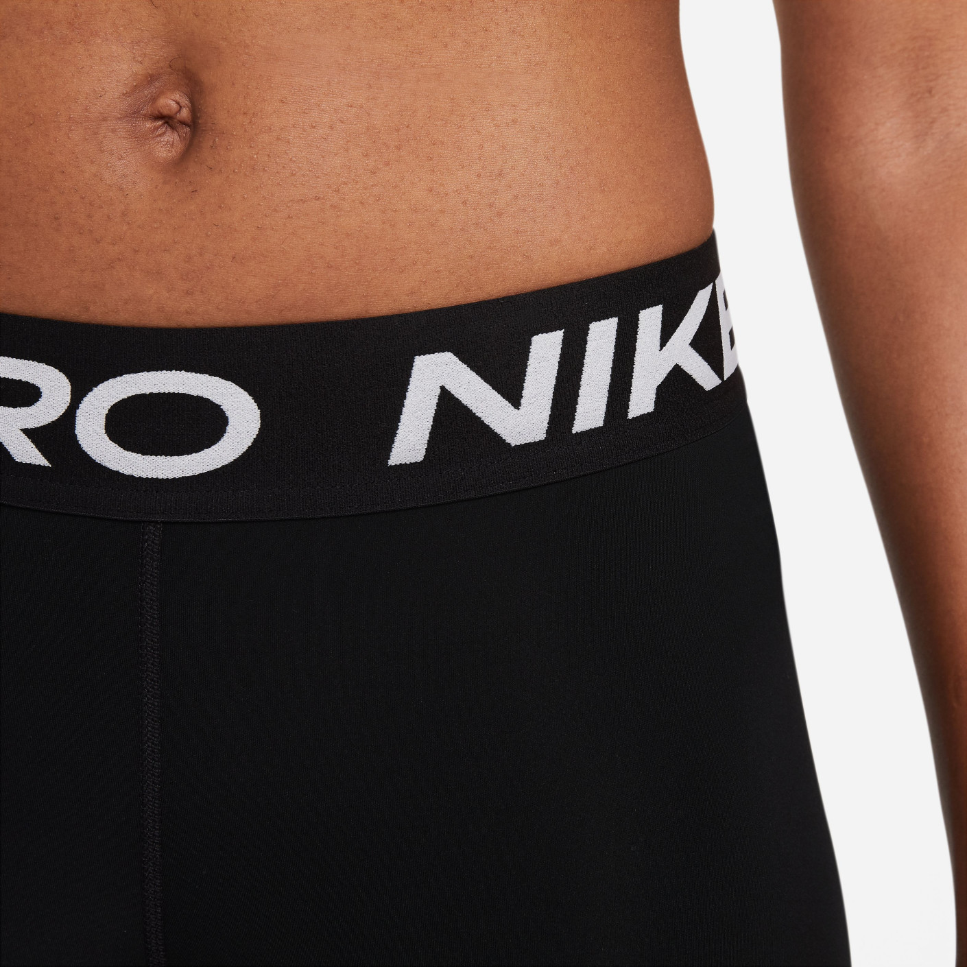 Nike Pro Tight Legging Dames Zwart Wit