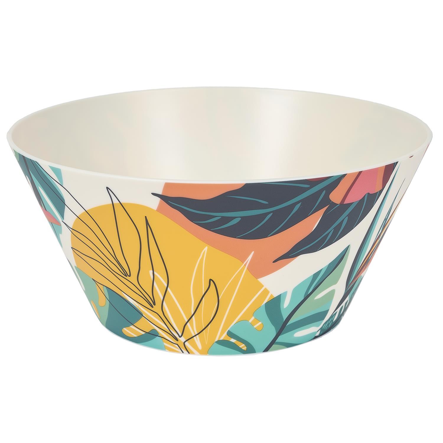SALADIER PLASTIQUE PARADIS EXOTIQUE D.25CM