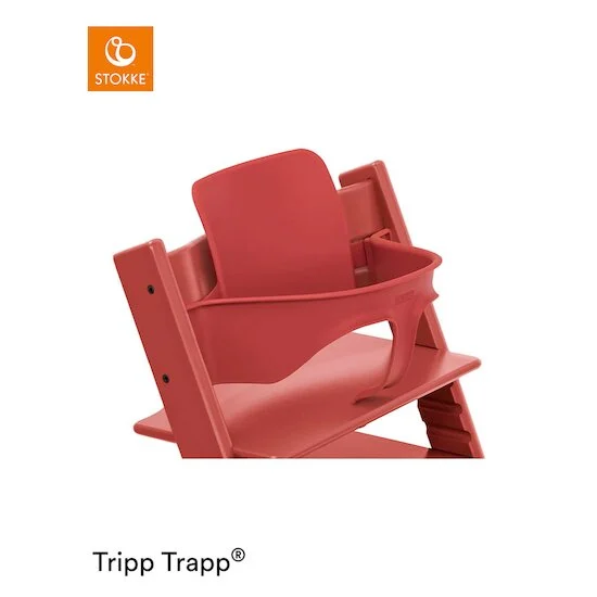 Baby Set™ Tripp Trapp® + Patin   Rouge chaud        de               Stokke®