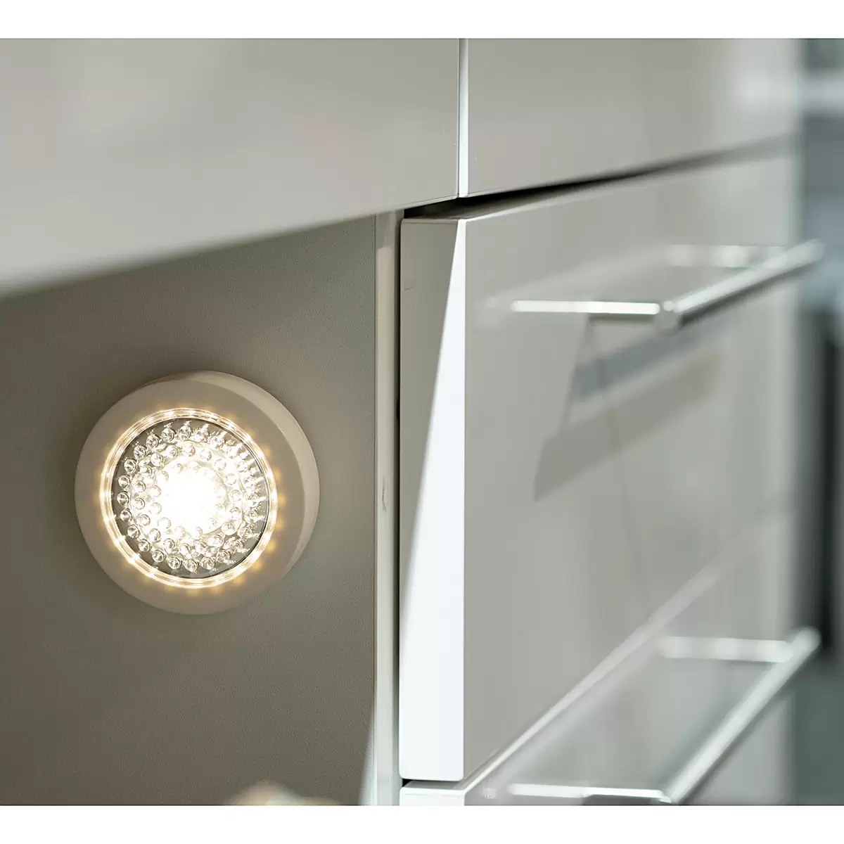 Push-Lights 3er-Set weiss
