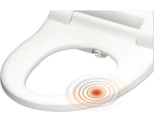 REIKA Premium Douche Toiletzitting SANO wit met afstandsbediening