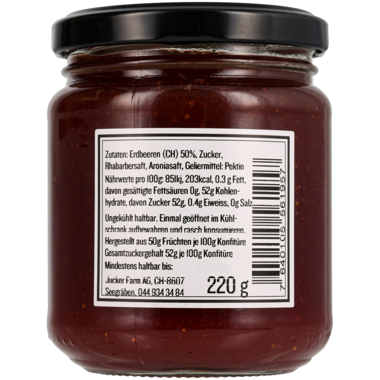 Jucker Farm Konfitüre Erdbeere