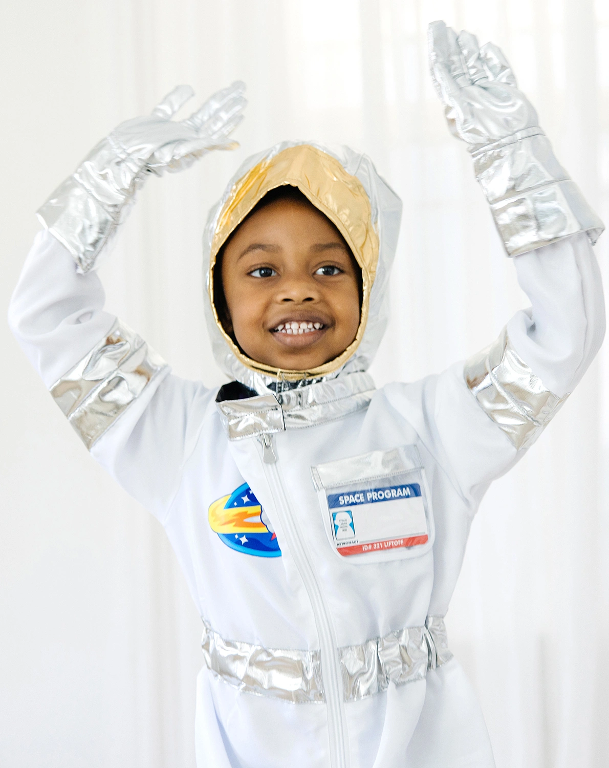 Kostümset ASTRONAUT (5-teilig)