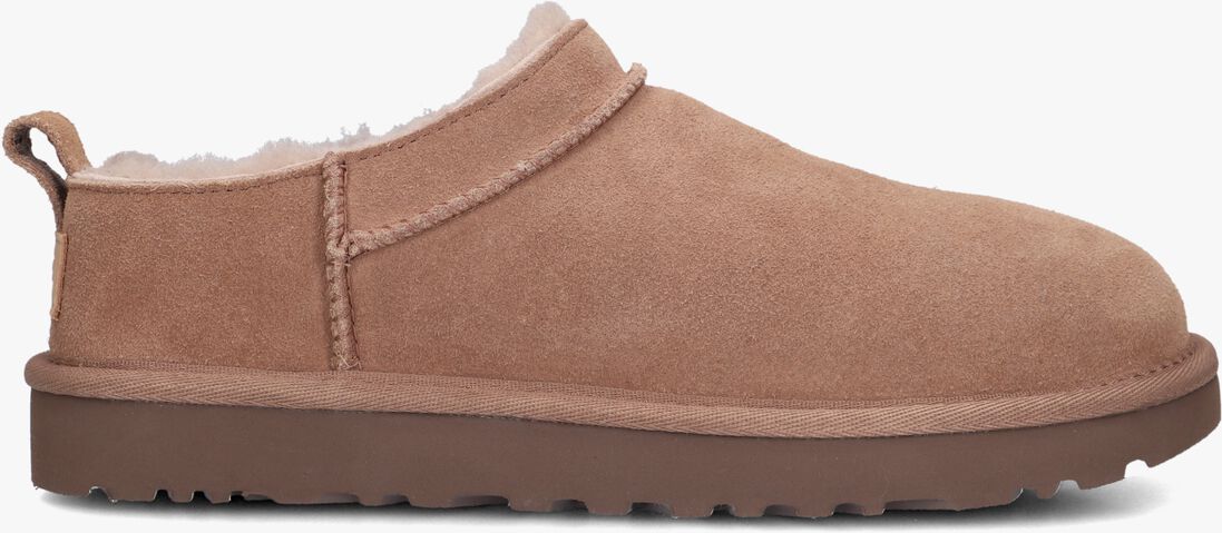bruine ugg instappers w classic micro