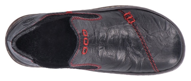 Rieker Chelseaboots  , Stiefelette, Boots, Schlupfschuh mit gemustertem Stretcheinsatz