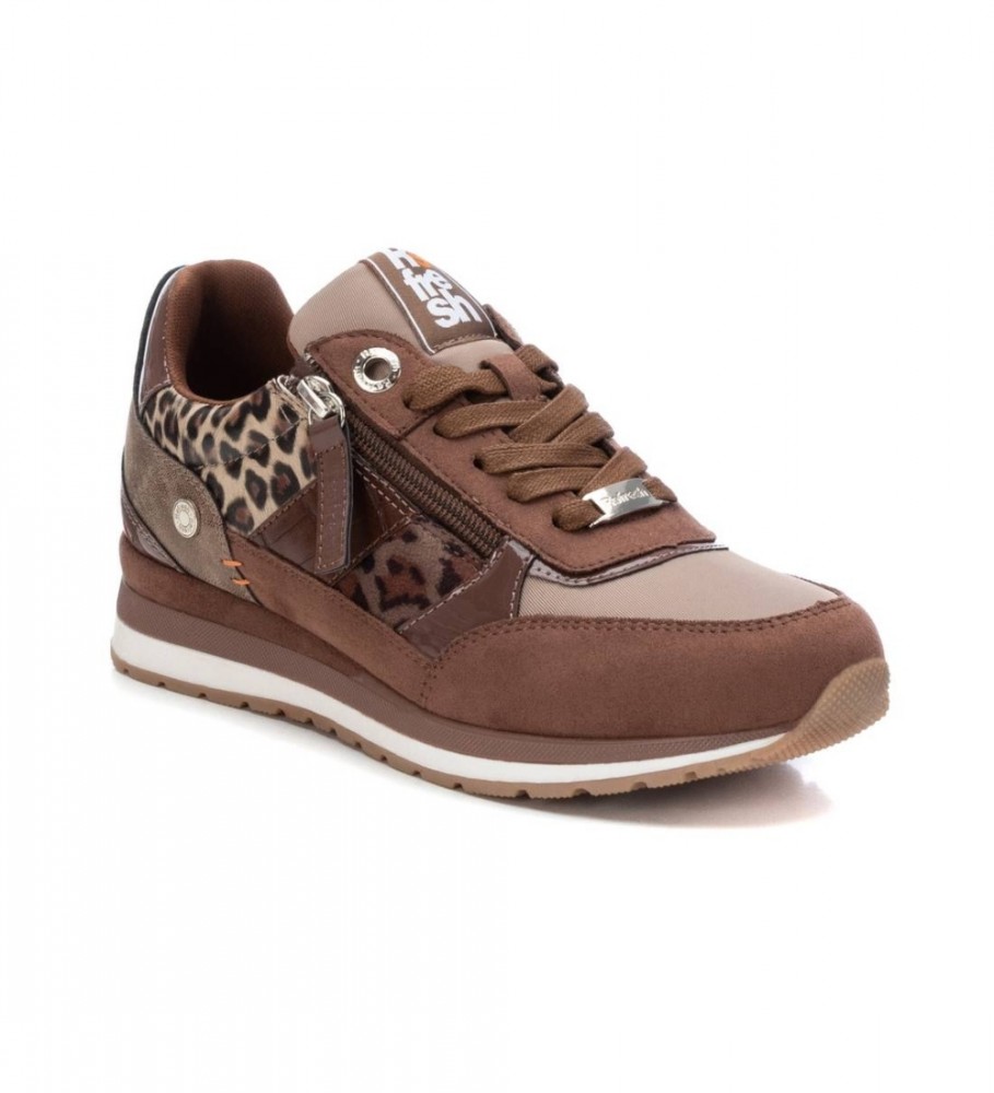 Tênis Refresh 171431 taupe