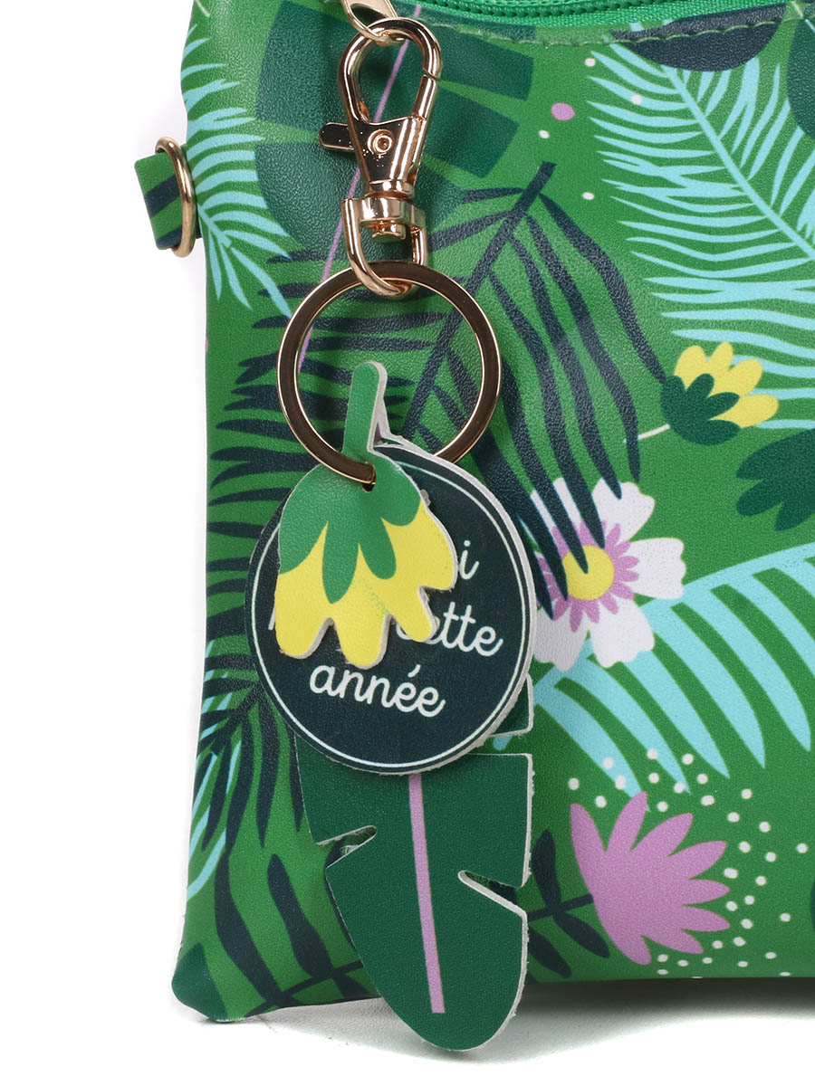 Trousse de toilette DerriÀre la porte Paix Merci pour cette AnnÀe Feuillage