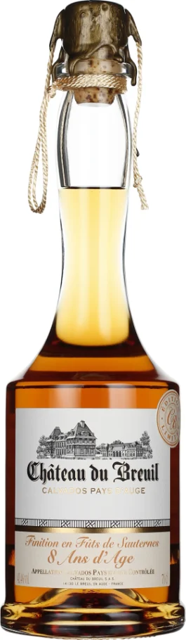 CHATEAU DU BREUIL 8ANS FINITION FÛTS DE SAUTERNES CALVADOS 70CL