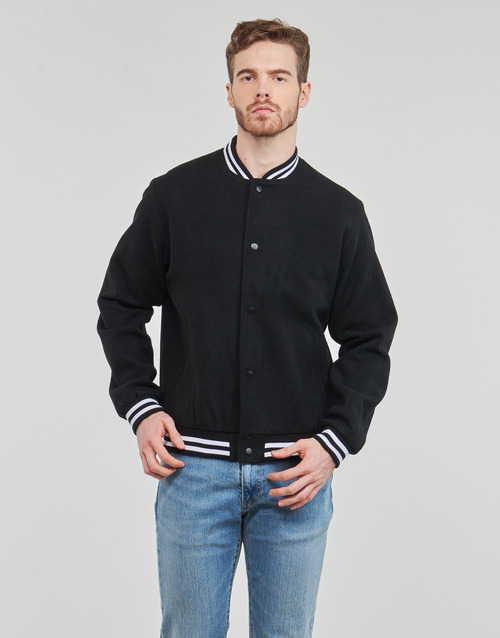 Jack & Jones - JJZAC WOOL BOMBER Negro