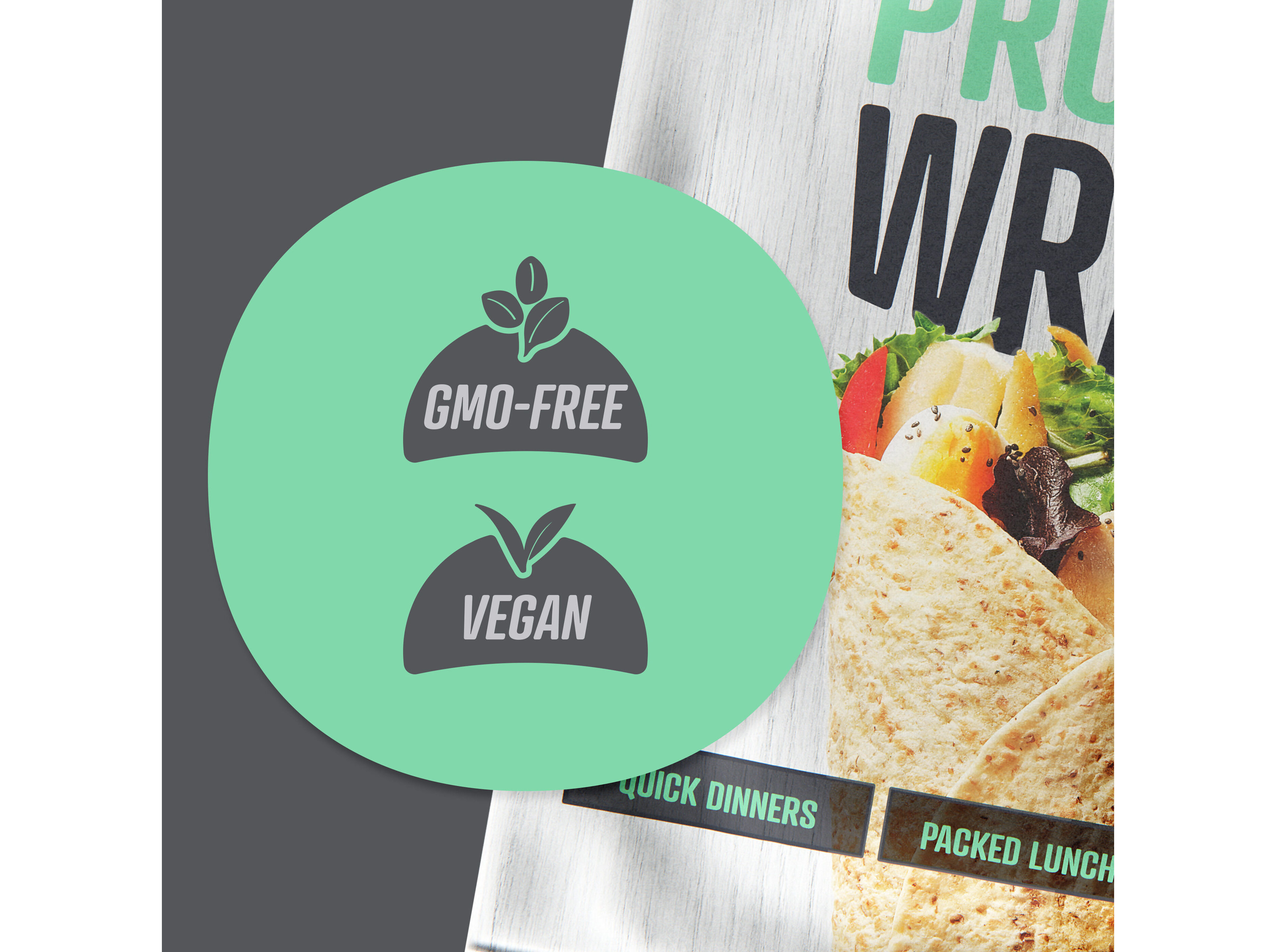 WRAPS PROZIS PROTEICOS 280G (4X70G)