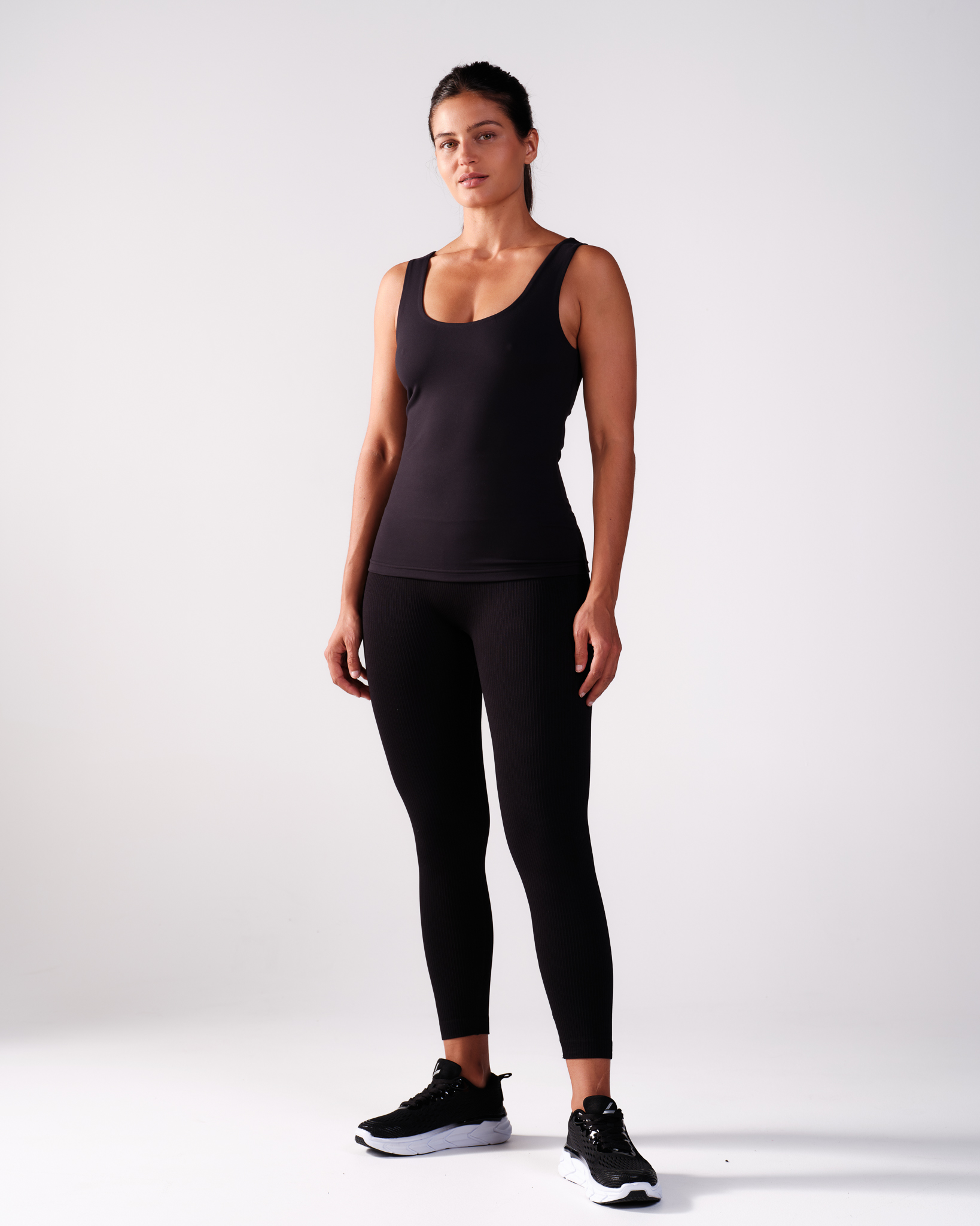 LEVITY Rib Tights Black
