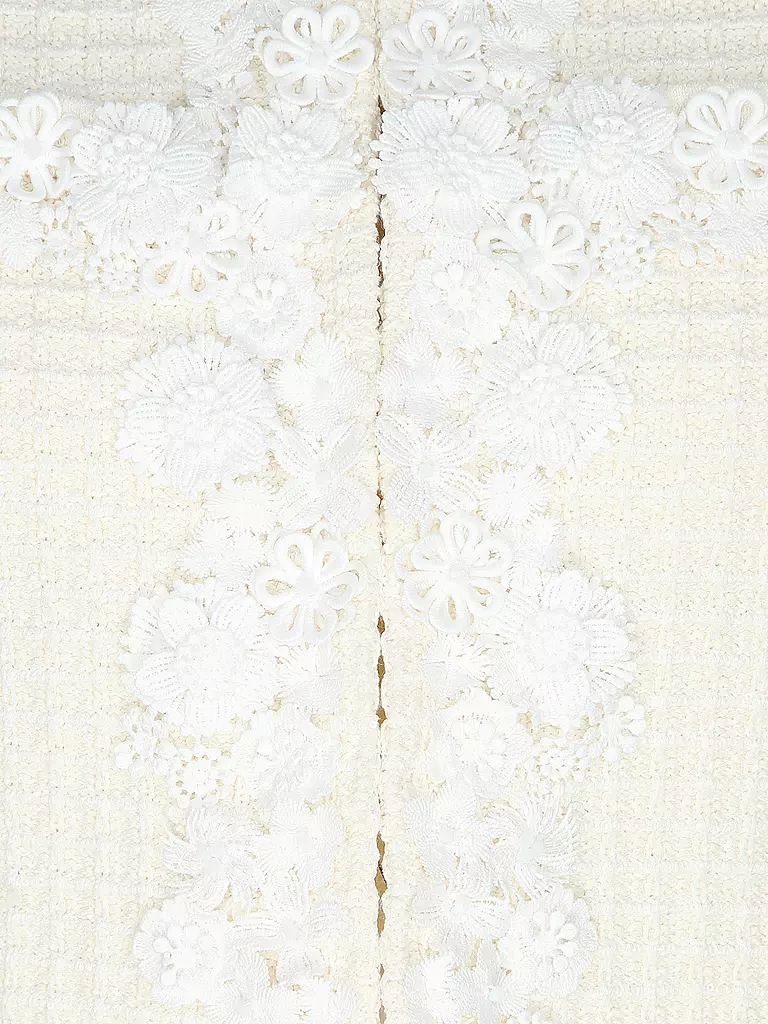 SELF-PORTRAIT Strickjacke creme