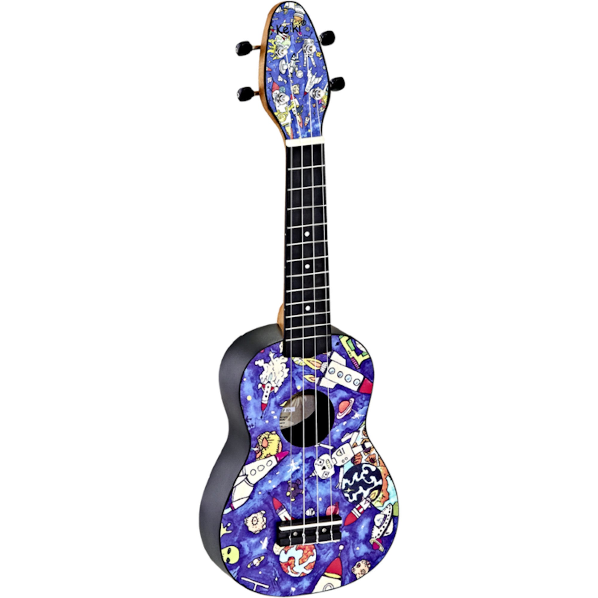 Ortega Keiki K2-SP Spaceman ukelele set
