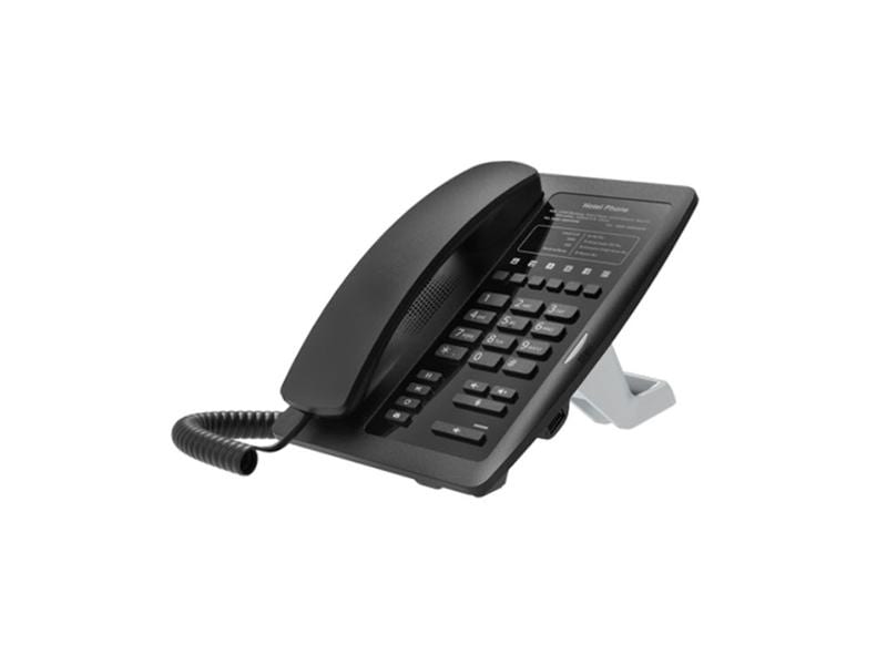 Fanvil Tischtelefon H3 Schwarz Fanvil H3 Hotel IP-Telefon