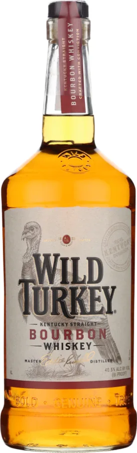 WILD TURKEY BOURBON 81 PROOF 1LTR