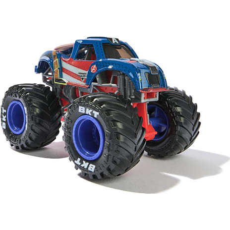 Monster Jam 1:64 marvel single packs - assorteret