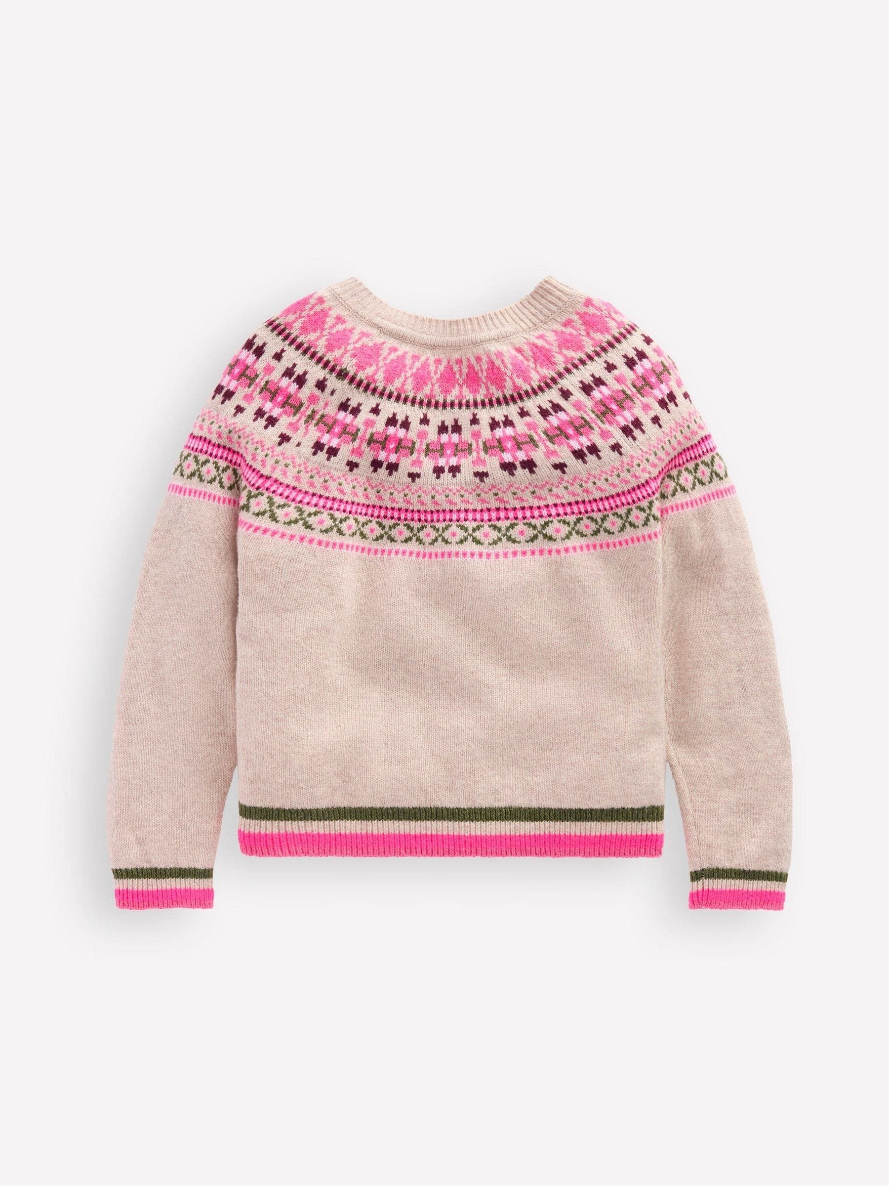 Boden Edie vest met Fair Isle
